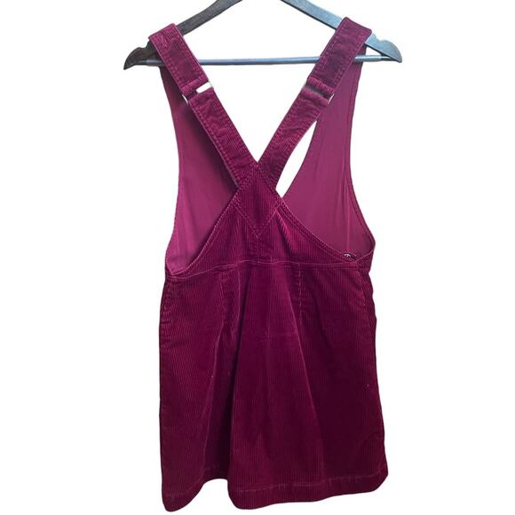 Free People Canyonlands Cord Red Jumper Dress - Picture 2 of 5